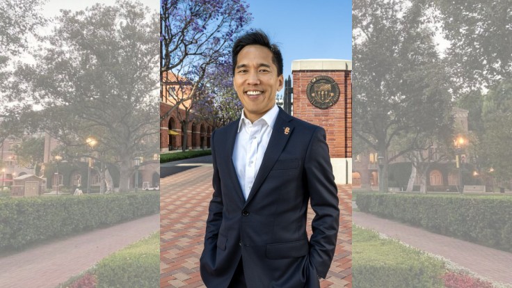 Beong-Soo Kim at USC event in Los Angeles where the 