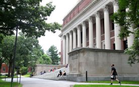 Harvard Yard on the campus of Harvard University