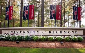 The University of Richmond campus
