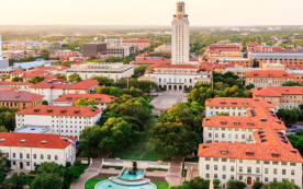 The University of Texas at Austin tower, the iconic symbol 